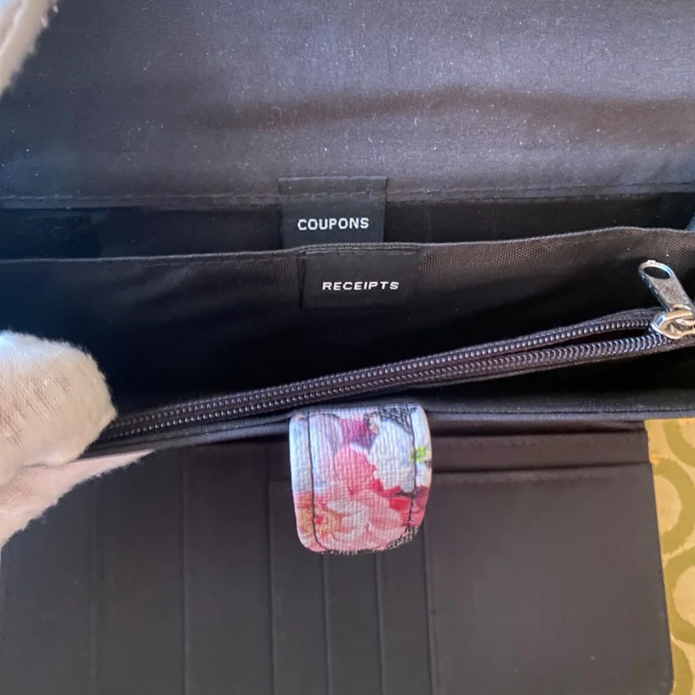 Cute floral wallet